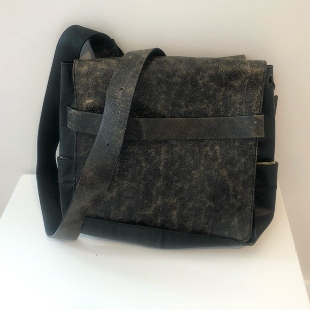 SONS OF TRADE Distressed. Leather Rubicon Rucksack Shoulder Diaper Bag